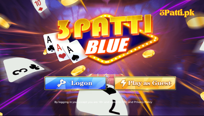 Teen Patti Blue Pakistani 3 Patti Blue