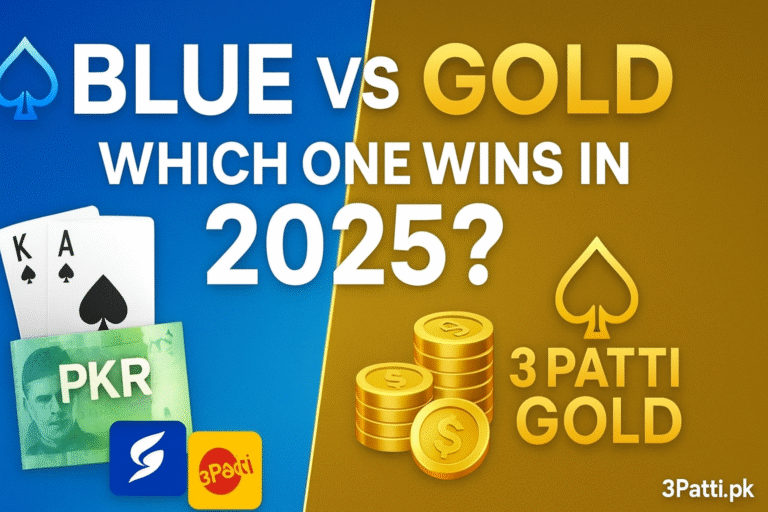3 Patti Blue vs 3 Patti Gold Which Teen Patti App is Best for Real Cash & Gameplay