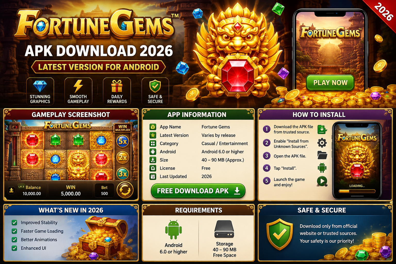 Fortune Gems APK Download 2026 Latest Version for Android