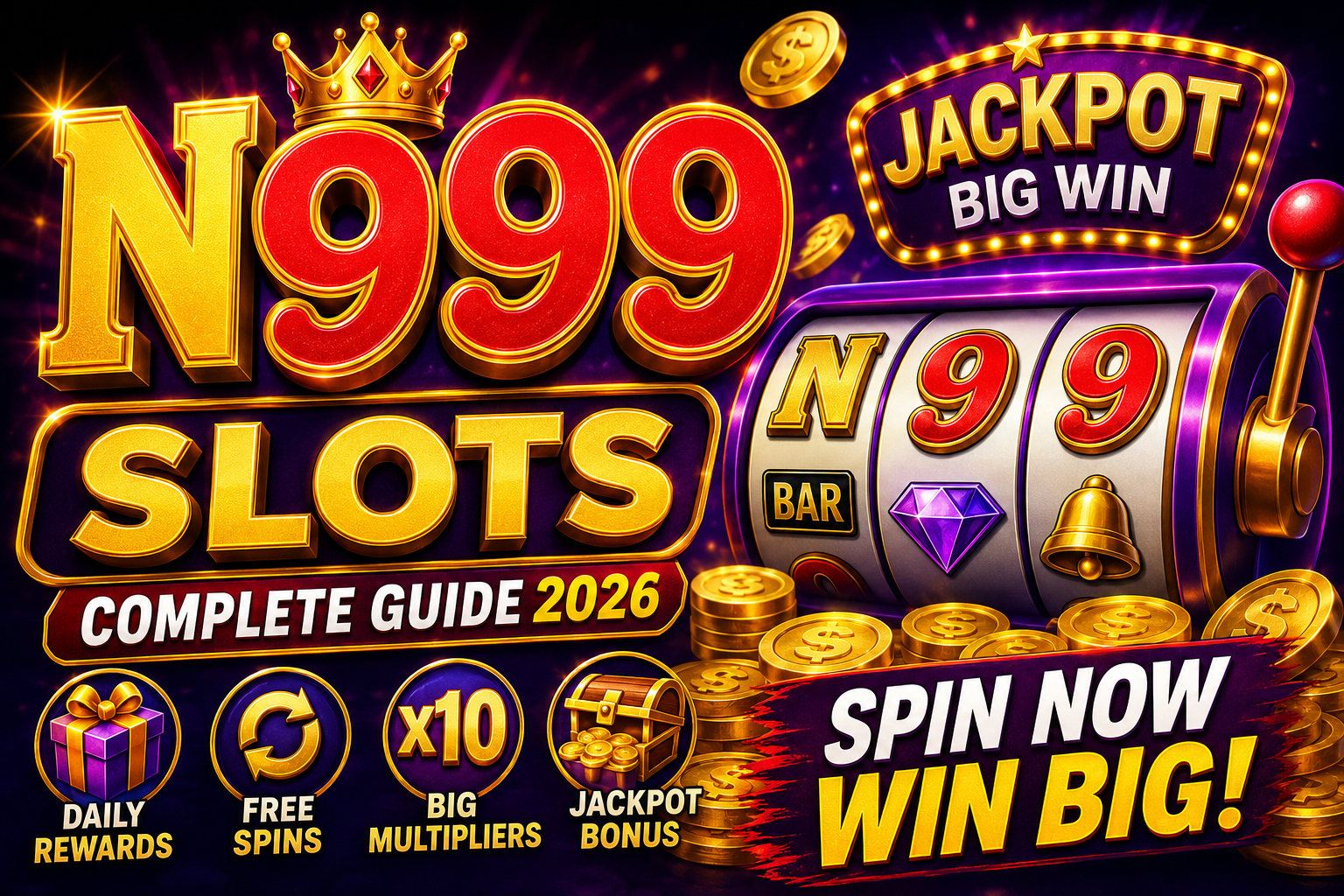 N999 Slots – Features, Gameplay, Bonuses & Winning Tips (2026)